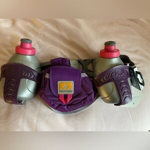 Nathan Purple Hydration Belt